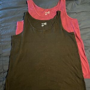 Terra and sky tank tops